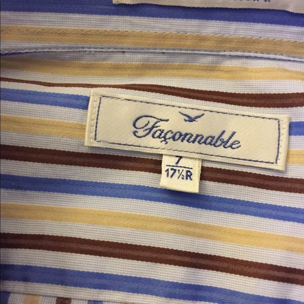 Faconnable Front Button Shirt - image 3